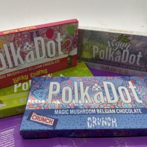 Polkadot Psilocybin Chocolate Bars